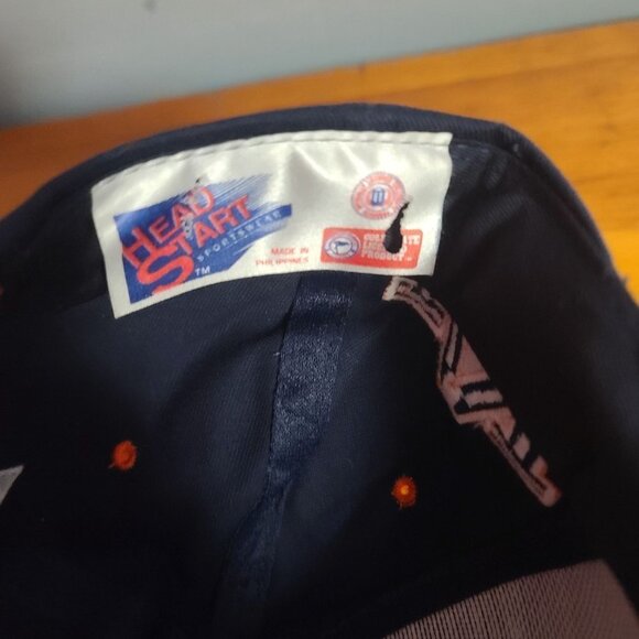 Vintage 90s Head Start Auburn University Tigers SEC NCAA Snapback Hat NWOT - Picture 7 of 7